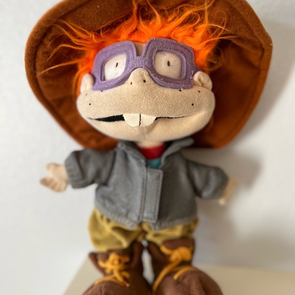 Vintage 1998 Rugrats Chuckie Plush Doll - Picture 4 of 4